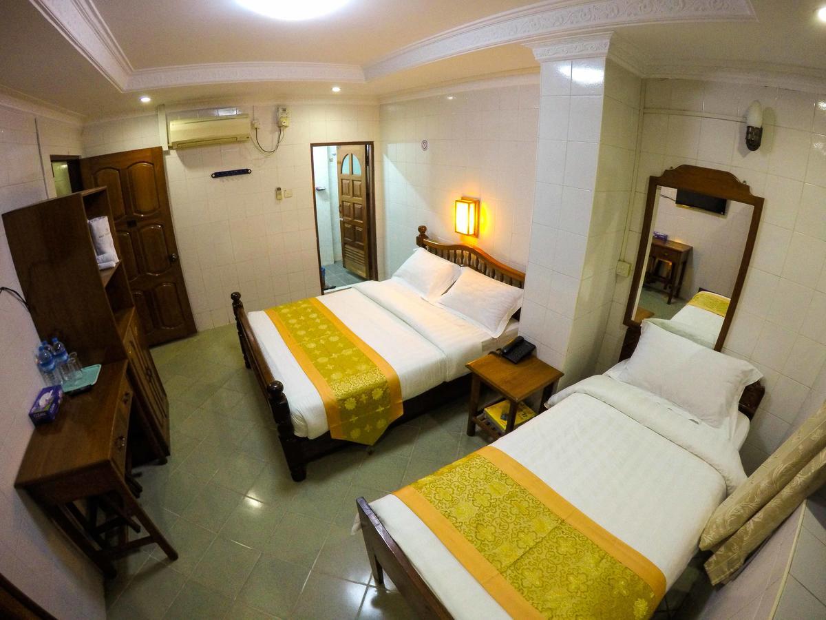 May Shan Hotel Yangon Zimmer foto